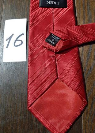 Стильный полосатый галстук3 фото