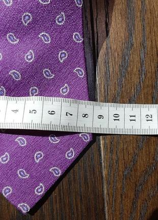 Стильный шелковый галстук3 фото