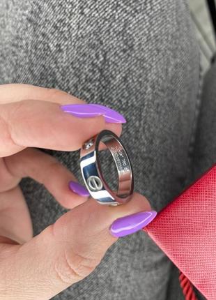 Брендовое кольцо в стиле cartier love 💕☺️