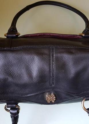 Шкіряна жіноча сумка bailey&quinn original8 фото