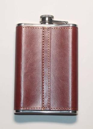 Фляга ukraine тризуб 284 мл. коричнева (1535)