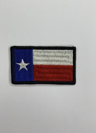 Шеврон (патч) texas flag прапор техасу на липучці