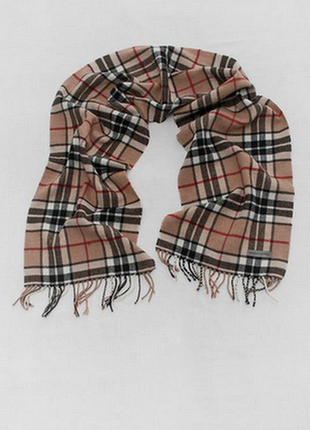 Шерстяной шарф в клетку enrico coveri