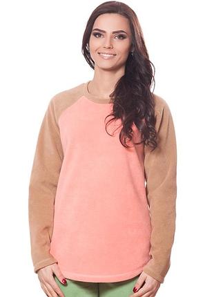 Теплая женская кофта флис увлажнение