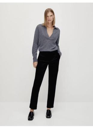 Бархатные брюки massimo dutti — цена 850 грн в каталоге Брюки ✓ Купить женские вещи по доступной цене на Шафе