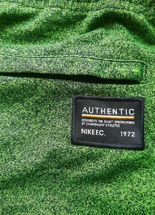 Спортивный мужской костюм nike f.c. authentic размер 36 s 44 толстовка капшон кофта штаны зелёный салатов змейка трикотаж8 фото