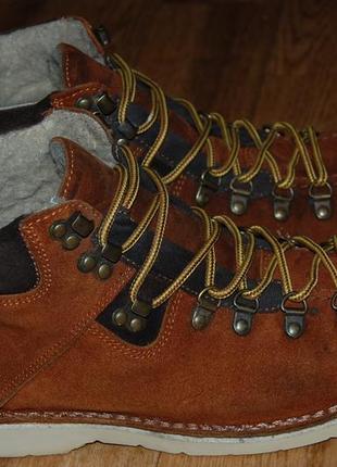 Зимние кожаные ботинки на меху 44 р4 фото