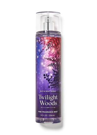 Парфюмированный спрей (мист) для тела bath and body works - twilight woods