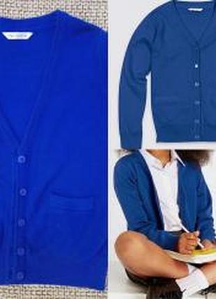 Джемпер, кофта, кардіган на гудзиках, темно фіолетовий насичений, marks & spencer