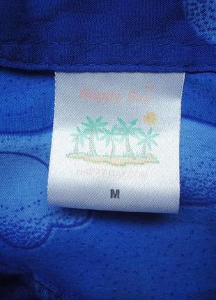 Рубашка  гавайская heppy bay terivoile гавайка (m-l)4 фото