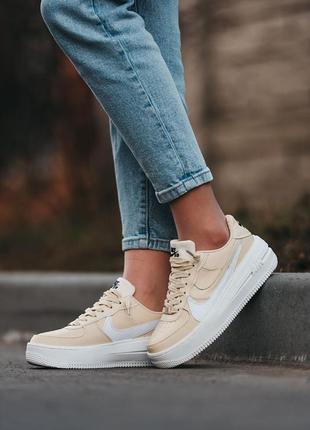 Кросівки жіночі nike air force 1 plt.af.orm fossil