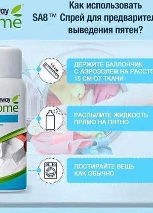 Спрей від плям   "amway home™ sa8™ "7 фото