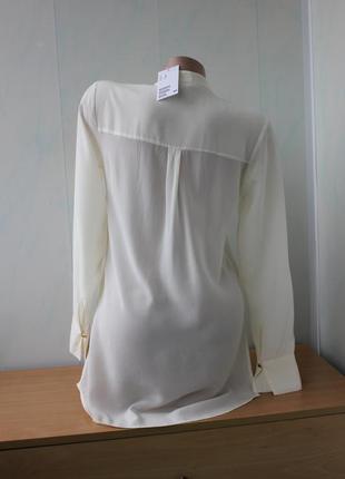 Шовкова блуза h&m , шелк, шовк3 фото