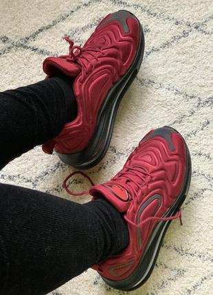 Женские текстильные темно-красные /бордовые кроссовки ,39-405 фото