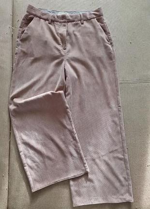 Вильветовые брюки палаццо