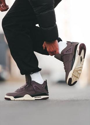 Кроссовки мужские nike air jordan 4 x a ma maniére10 фото