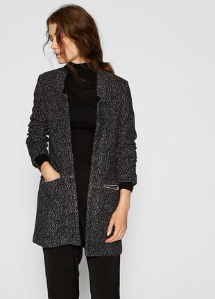 Трикотажное пальто кардиган женский s stradivarius