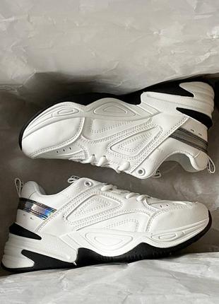 Кросівки в стилі nike m2k white no brand6 фото