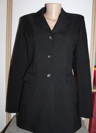 Черный удлиненный пиджак в офис и на конференцию}} kookai фирменный пиджачек3 фото