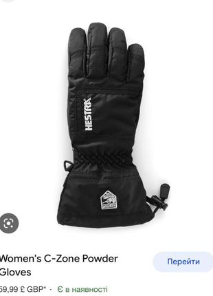 Hestra gloves жіночі гірськолижні рукавиці6 фото