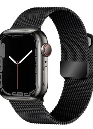 Magnetic loop metal bracelet strap for apple watch