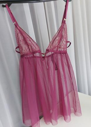 Пеньюар babydoll victoria's secret