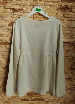 Нарядная блуза/рубашка/туника kiabi (франция) на 11-12 лет (размер 146-152)4 фото
