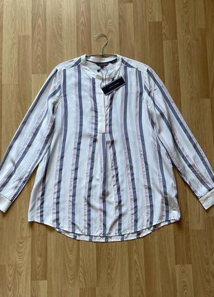 Нова шовкова блуза сорочка бренда tommy hilfiger. оригінал