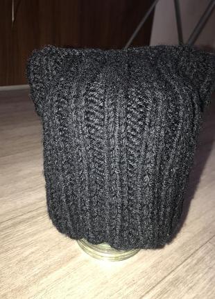 🌺шапка с ушками🌺 универсал