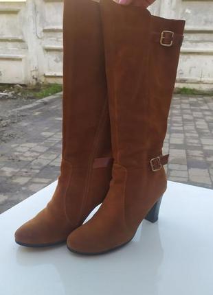 Черевики замшеві