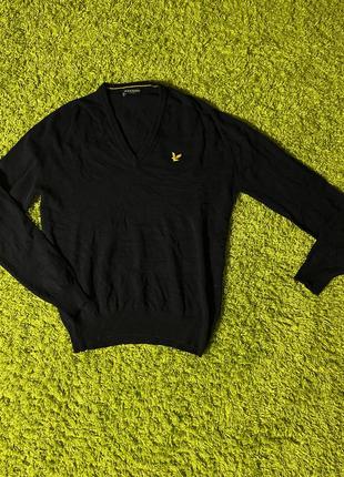 Светр шерстяний lyle scott