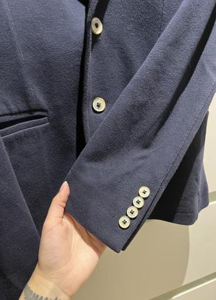 Пиджак мужской темно-синий oodji6 фото