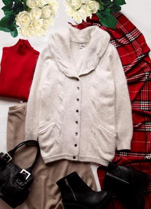 Теплий комфортний вовняної кардиган від joye+fun