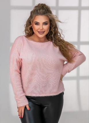 Ангоровий жіночий светр 2 кольори