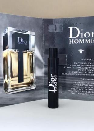 Dior homme туалетная вода (пробник)3 фото