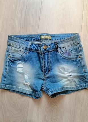 Шорты джинсовые стрейчевые новые