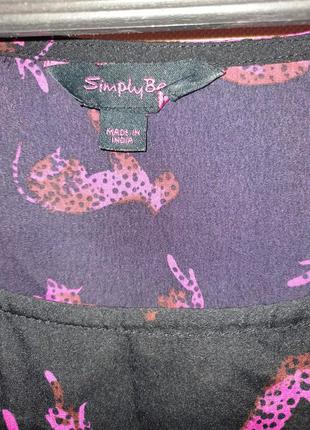 Блуза с баской котики коты леопард2 фото