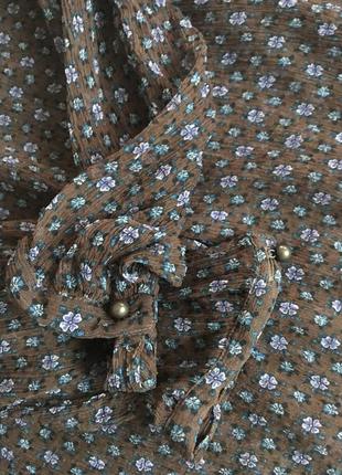 Блуза шёлковая фирменная дорогой бренд italy 0039 размер m-l5 фото