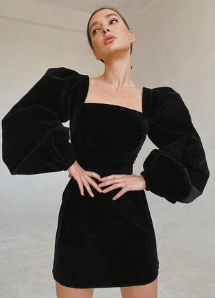 Оксамитова сукня