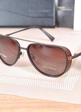 Фирменные солнцезащитные очки marc john polarized mj0802 очки капля с шорой