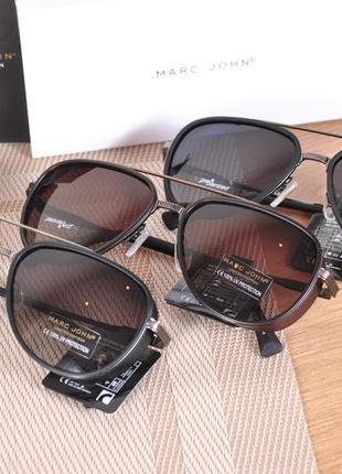 Фирменные солнцезащитные очки marc john polarized mj0802 очки капля с шорой7 фото