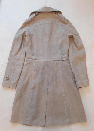 Стильный льняной плащ отwe. 3