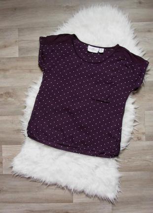 Шикарная футболка блуза фиолетовая h&m