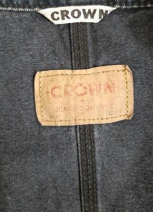 Жилетка crown jeans company10 фото