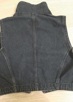 Жилетка crown jeans company3 фото