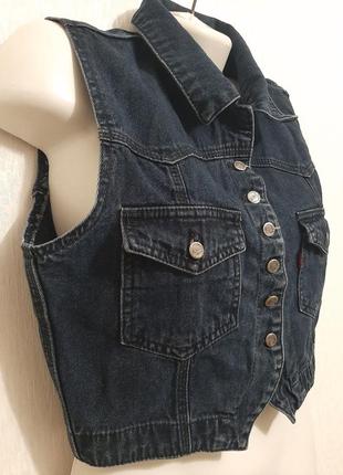 Жилетка crown jeans company2 фото