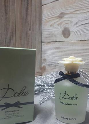 Парфюмированная вода  dolce&gabbana dolce floral drops дольче габбана 75 мл