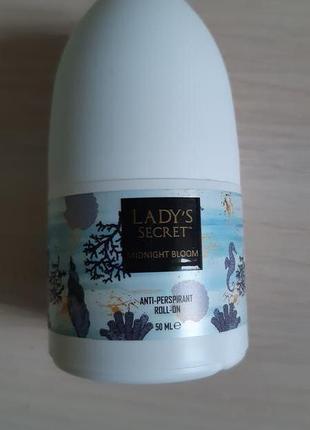 Жіночий роликовий дезодорант ladys secret midnight bloom livesta лівеста шариковый дезодорант