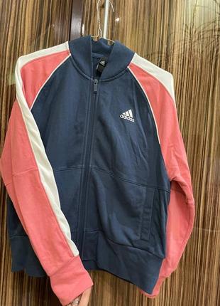 Костюм adidas з лосінами та кофтою на замку