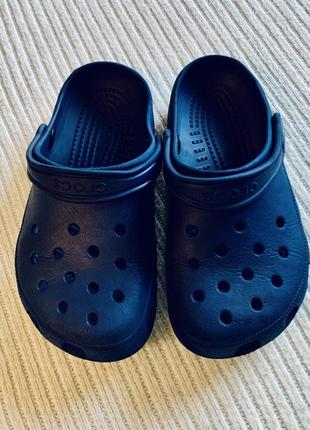 Кроксы сабо шлёпанцы сланцы подростковые (унисекс) crocs (оригинал)2 фото